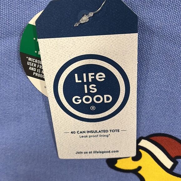 NWT Life is Good insulated tote - Picture 2 of 5